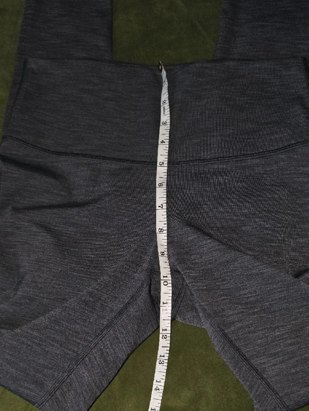 lululemon athletica Heathered Slate Blue High-Rise Leggings